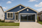 Craftsman Style House Plan - 3 Beds 2 Baths 1231 Sq/Ft Plan #112-295 Exterior 