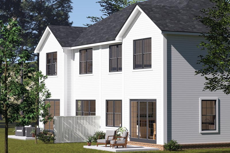 Home Plan - Exterior - Other Elevation 2 for Cottage House Plan #513-2331 - 3 bed, 2.5 bath
