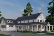 Farmhouse Style House Plan - 4 Beds 4.5 Baths 4065 Sq/Ft Plan #923-375 