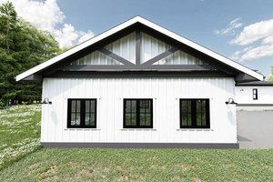 Exterior - Other Elevation for Farmhouse House Plan #1101-29, 0 bath