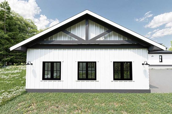 Exterior - Other Elevation for Farmhouse House Plan #1101-29, 0 bath
