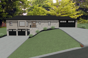 Photo 10 for Contemporary House Plan #1109-25 - 3 bed, 2 bath