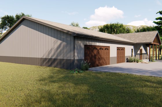 Exterior - Other Elevation for Barndominium House Plan #455-262 - 3 bed, 2 bath