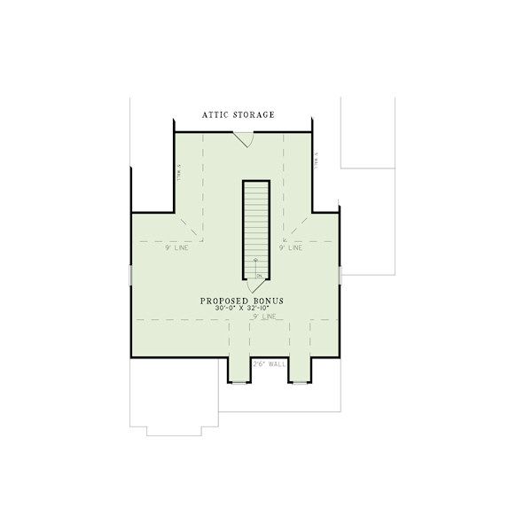 Craftsman Floor Plan - Other Floor Plan #17-2411
