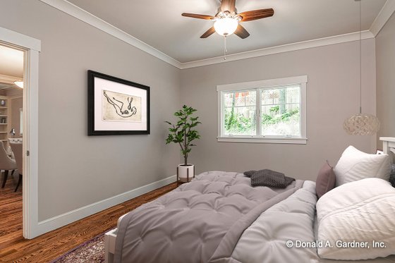 Interior - Master Bedroom for Cottage House Plan #929-1126 - 3 bed, 3.5 bath