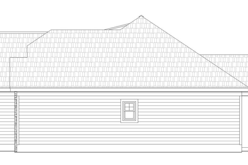 Home Plan - Exterior - Other Elevation 1 for Craftsman House Plan #932-171 - 3 bed, 2 bath