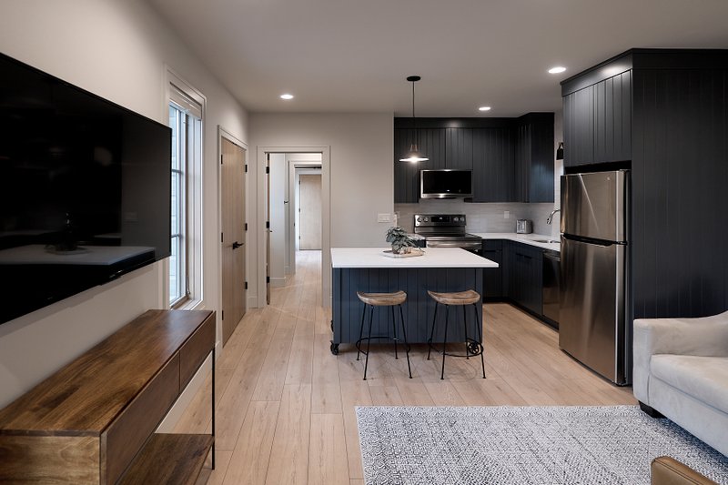 House Blueprint - Interior - Kitchen 1 for Traditional House Plan #1070-179 - 1 bed, 2 bath