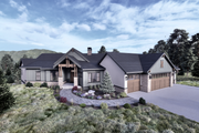 Country Style House Plan - 2 Beds 2.5 Baths 2471 Sq/Ft Plan #1108-2 