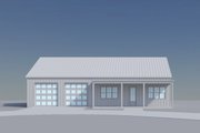 Barndominium Style House Plan - 2 Beds 2 Baths 1260 Sq/Ft Plan #430-403 User 