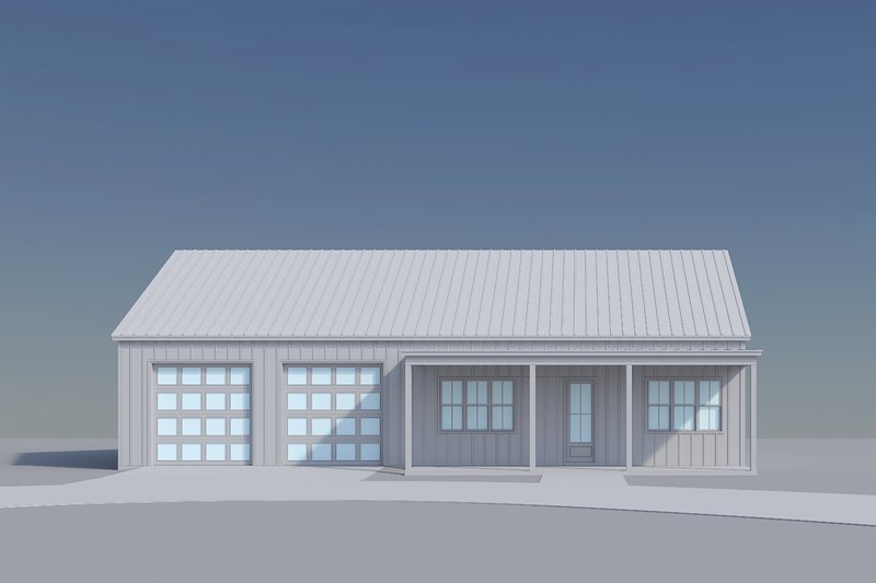 House Plan Design - User Generated for Barndominium House Plan #430-403 - 2 bed, 2 bath