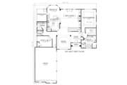 European Style House Plan - 3 Beds 2.5 Baths 2800 Sq/Ft Plan #437-4 
