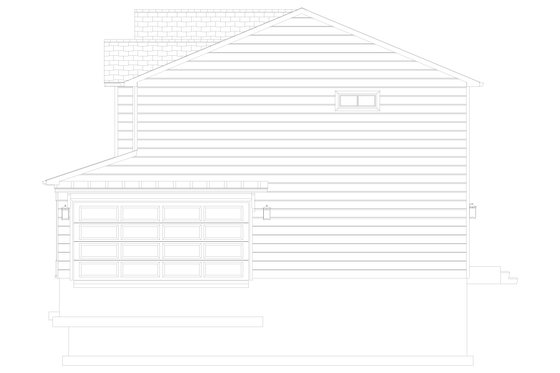 Exterior - Other Elevation 1 for Farmhouse House Plan #1060-250 - 3 bed, 2.5 bath