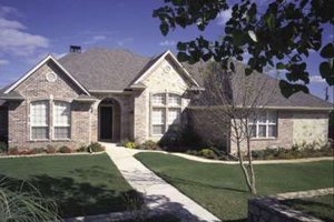 Architectural House Design - European Exterior - Front Elevation Plan #410-124