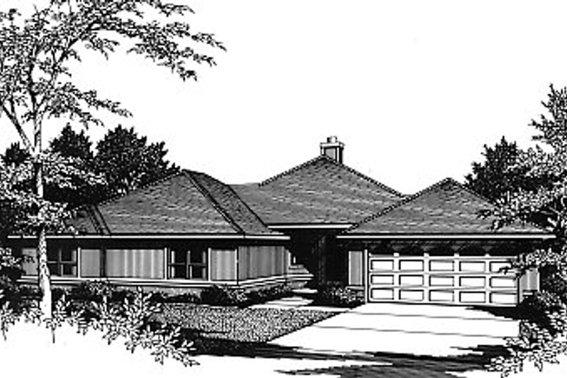 Home Plan - Traditional Exterior - Front Elevation Plan #14-120