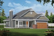 Victorian Style House Plan - 3 Beds 2 Baths 1195 Sq/Ft Plan #20-2225 