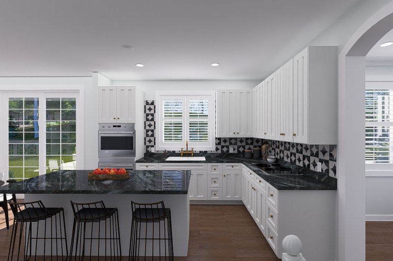 House Design - Interior - Kitchen for Farmhouse House Plan #1060-262 - 4 bed, 2.5 bath