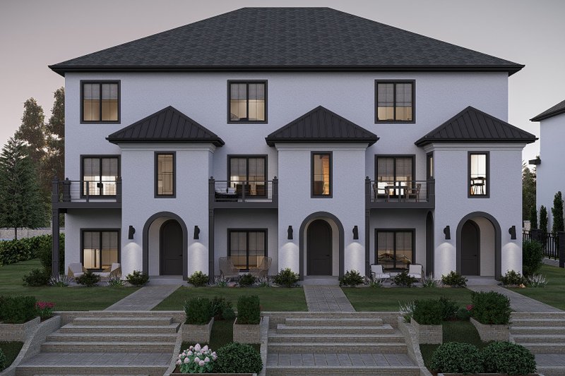 Home Plan - Exterior - Other Elevation 2 for Cottage House Plan #455-722 - 4 bed, 4.5 bath