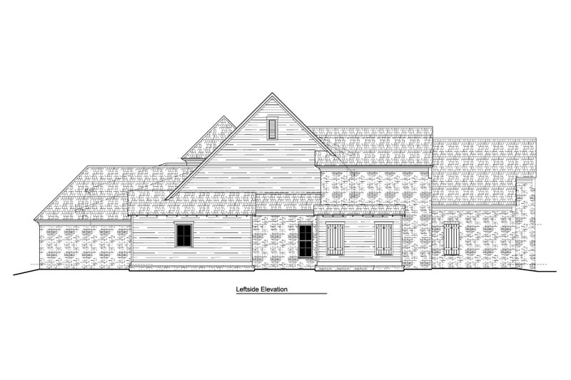 Home Plan - Exterior - Other Elevation for Modern House Plan #1081-15 - 4 bed, 4.5 bath