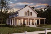 Barndominium Style House Plan - 4 Beds 3.5 Baths 2703 Sq/Ft Plan #430-288 