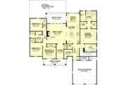 European Style House Plan - 4 Beds 2 Baths 2480 Sq/Ft Plan #430-102 