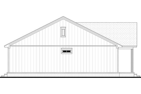 Exterior - Other Elevation for Farmhouse House Plan #430-358 - 4 bed, 4 bath