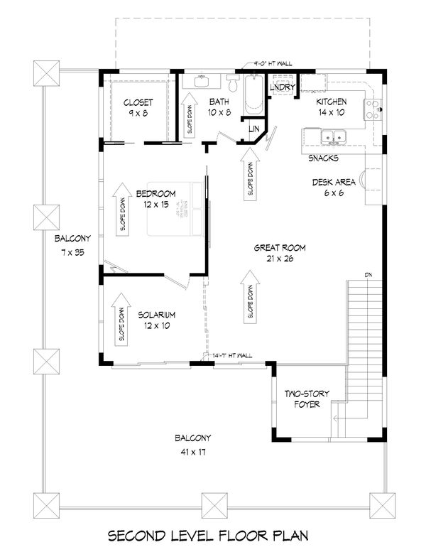 Architectural House Design - Country Floor Plan - Main Floor Plan #932-99
