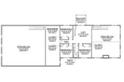 Barndominium Style House Plan - 4 Beds 3 Baths 2860 Sq/Ft Plan #1116-16 Floor 