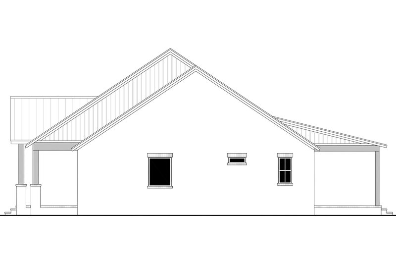 Dream House Plan - Exterior - Other Elevation 1 for Farmhouse House Plan #430-322 - 3 bed, 2.5 bath