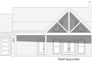 Prairie Style House Plan - 2 Beds 2 Baths 1392 Sq/Ft Plan #932-967 