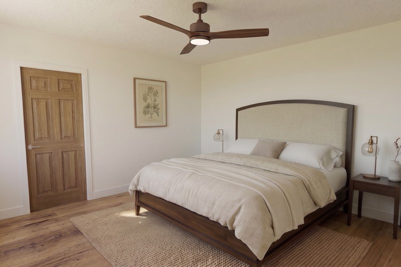 House Plan Design - Interior - Master Bedroom for Country House Plan #1089-79 - 4 bed, 2.5 bath