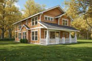 Cottage Style House Plan - 3 Beds 2.5 Baths 2044 Sq/Ft Plan #100-402 Exterior 