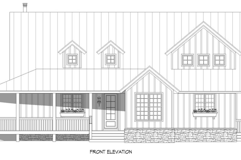 Dream House Plan - Exterior - Front Elevation 3 for Country House Plan #932-685 - 3 bed, 3.5 bath