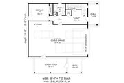 Contemporary Style House Plan - 2 Beds 2.5 Baths 1773 Sq/Ft Plan #932-548 