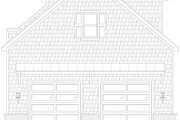 Craftsman Style House Plan - 1 Beds 1 Baths 898 Sq/Ft Plan #932-1048 Exterior 