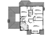 European Style House Plan - 3 Beds 2.5 Baths 2404 Sq/Ft Plan #138-155 
