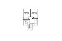 Home Plan - Farmhouse Floor Plan - Upper Floor Plan #124-176