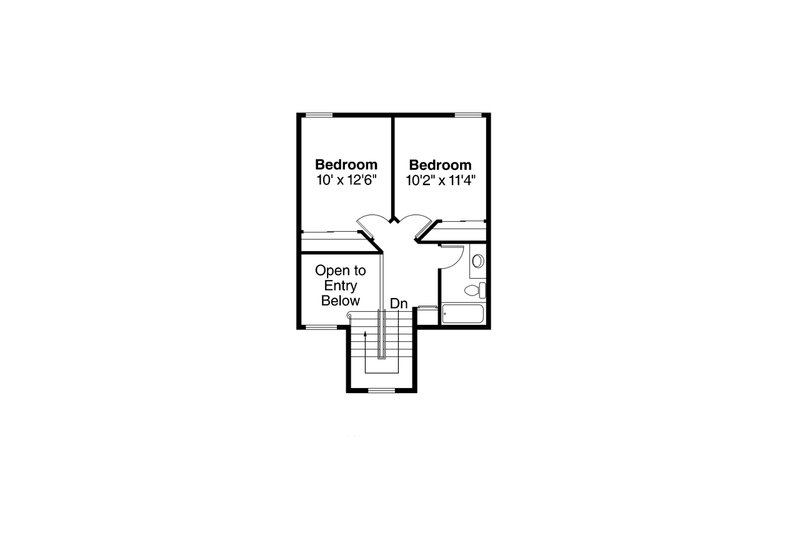 House Plan Design - Floor Plan - Upper Floor for Farmhouse House Plan #124-176 - 3 bed, 2.5 bath
