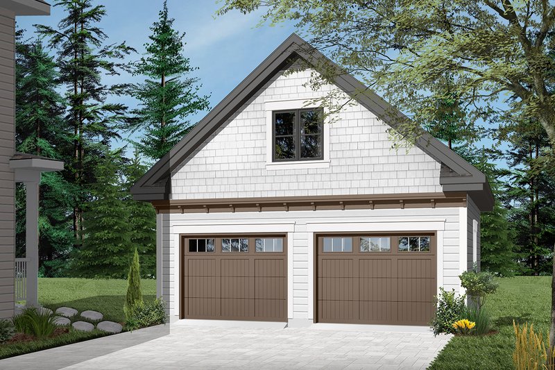 Home Plan - Exterior - Front Elevation 3 for Craftsman House Plan #23-2477, 0 bath