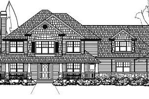 Traditional Exterior - Front Elevation Plan #78-146