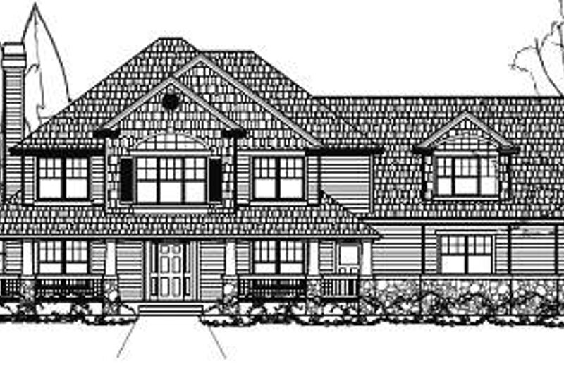 Traditional Style House Plan - 4 Beds 2.5 Baths 3465 Sq/Ft Plan #78-146