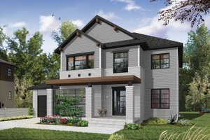 Exterior - Front Elevation 3 for Craftsman House Plan #23-2659 - 4 bed, 3 bath