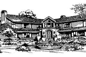 Traditional Exterior - Front Elevation Plan #320-122