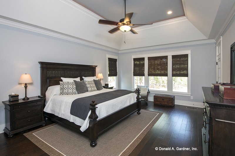 Dream House Plan - Interior - Master Bedroom for Craftsman House Plan #929-24 - 4 bed, 3 bath