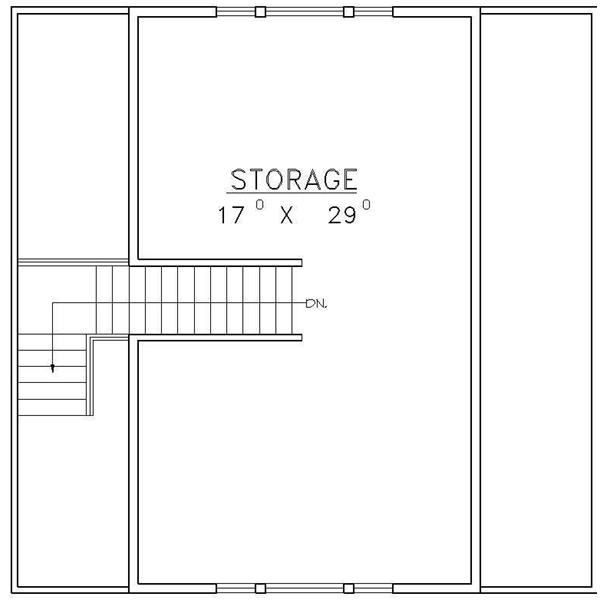 Home Plan - Traditional Floor Plan - Upper Floor Plan #117-250