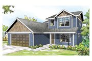 Country Style House Plan - 4 Beds 2.5 Baths 1521 Sq/Ft Plan #124-906 