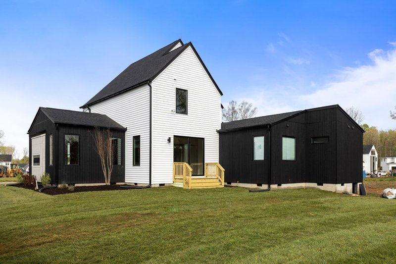 Home Plan - Exterior - Rear Elevation for Contemporary House Plan #1080-14 - 4 bed, 2.5 bath