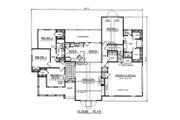 Country Style House Plan - 4 Beds 2 Baths 2002 Sq/Ft Plan #42-371 