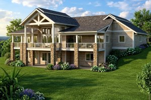 Dream House Plan - Exterior - Front Elevation for Craftsman House Plan #117-1110 - 3 bed, 2.5 bath