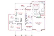 Traditional Style House Plan - 4 Beds 2.5 Baths 2499 Sq/Ft Plan #63-179 