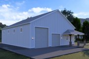 Barndominium Style House Plan - 0 Beds 1 Baths 3000 Sq/Ft Plan #1060-232 